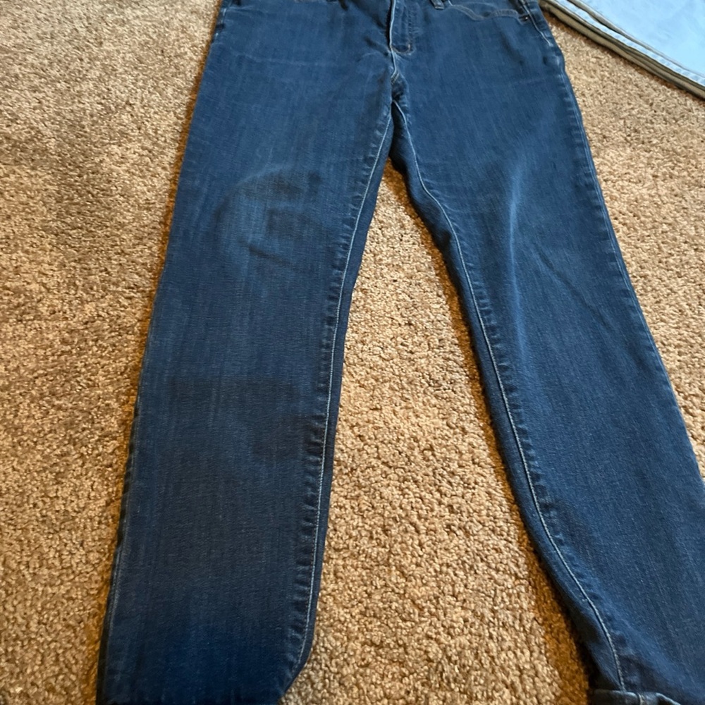 J. Crew dark wash  High-Rise Skinny Jeans 31